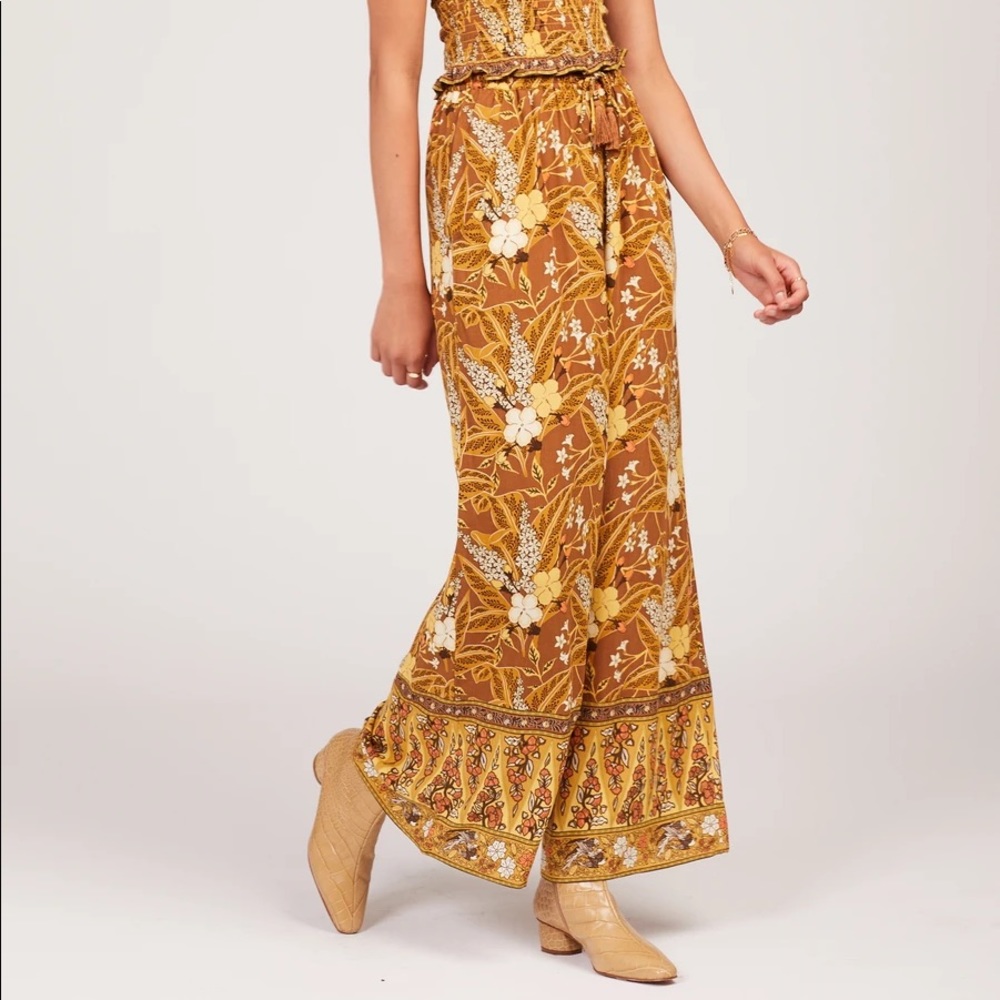 Spell Bianca Wide Leg Pants in Earth - Picture 11 of 16